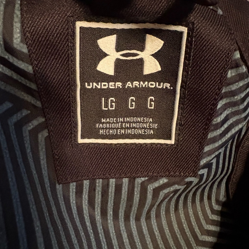 Under Armour Sienna Cold Gear Infared Black Jacket NWOT Women’s Large SpringFall - Picture 6 of 10